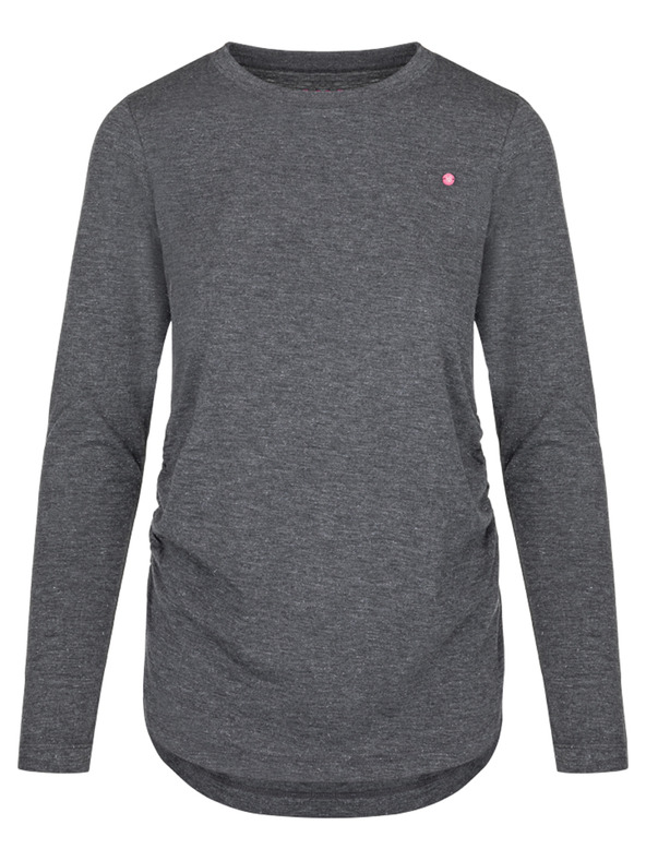 Loap Temno siva ženska majica LOAP Baxana