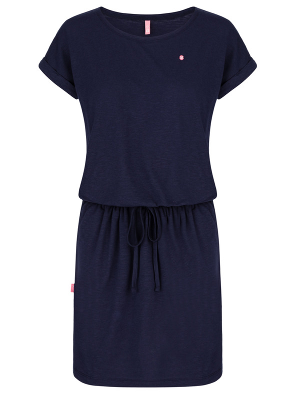 Loap Temno modra ženska poletna obleka LOAP BLADANA