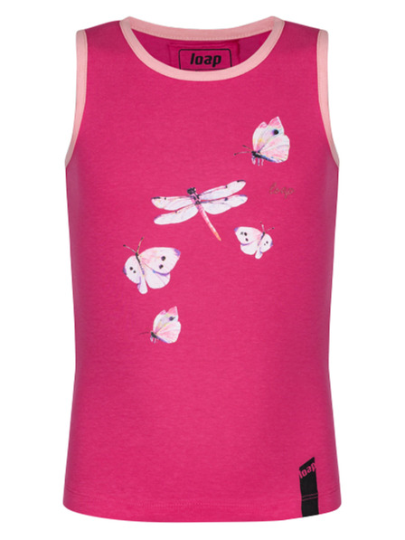 Loap Temno roza dekliška majica LOAP BESLANA
