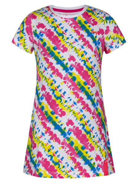 Loap Roza in bela dekliška vzorčasta obleka LOAP Bestona