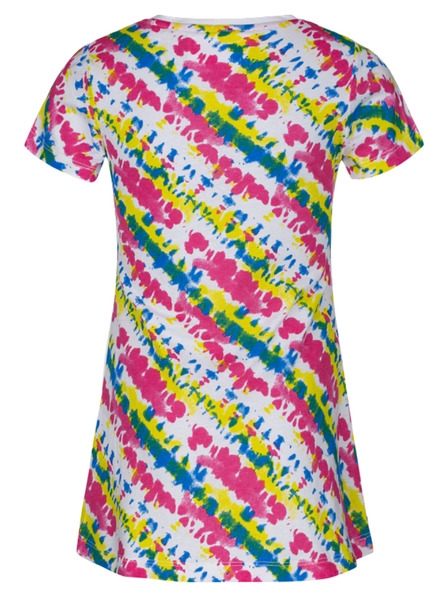 Loap Roza in bela dekliška vzorčasta obleka LOAP Bestona