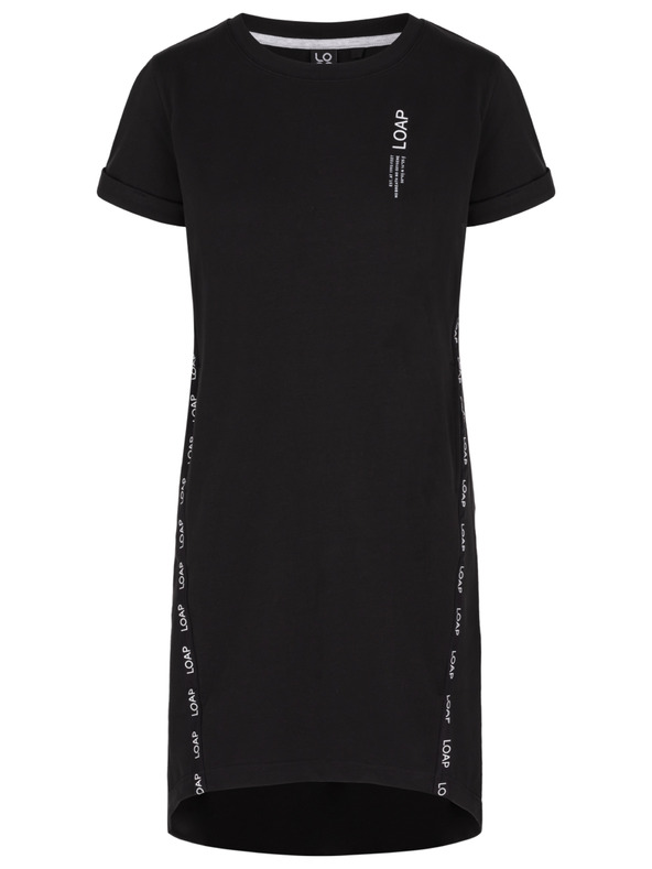 Loap Črna ženska obleka LOAP Ewelina