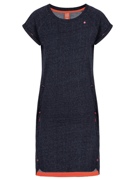 Loap Temno modra ženska obleka LOAP Edgy