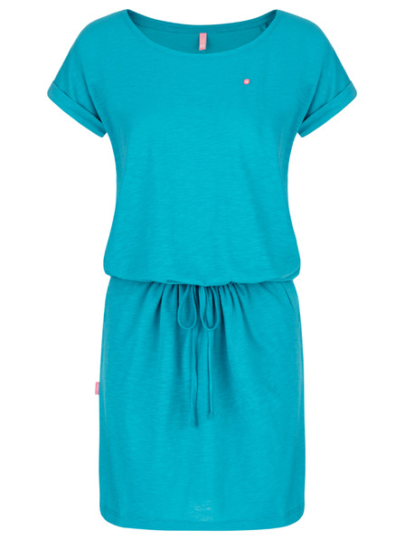 Loap Modra ženska obleka LOAP Bladana