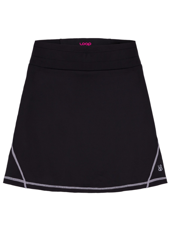Loap Črno žensko športno krilo LOAP Mendeline