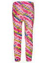 Loap Temno rožnate dekliške nogavice z vzorcem LOAP BYKALA