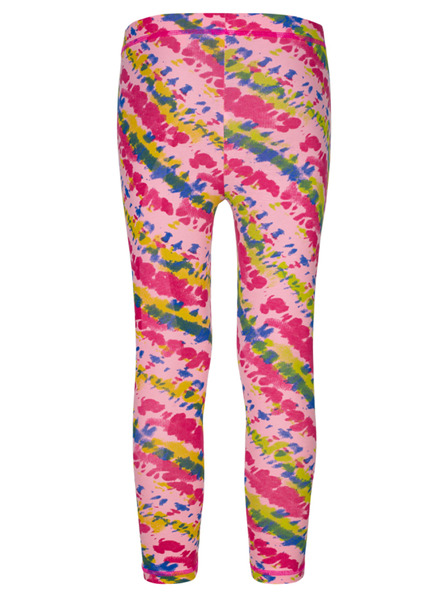 Loap Temno rožnate dekliške nogavice z vzorcem LOAP BYKALA