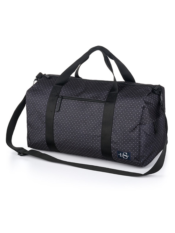 Loap Črna ženska športna torba s pikami LOAP REVCA