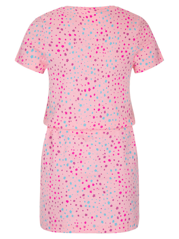 Loap Roza dekliška vzorčasta obleka LOAP BESNA