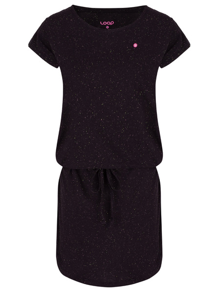 Loap Temno modra ženska poletna obleka LOAP BURGET