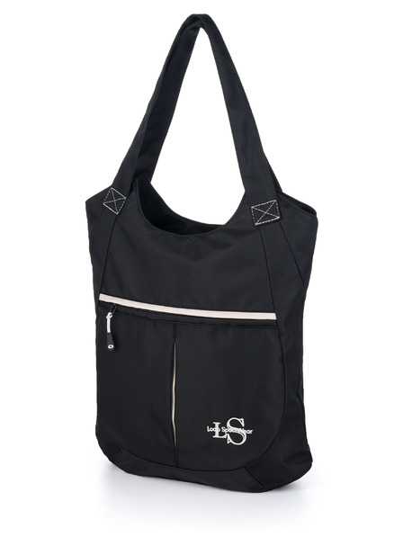 Loap Belo-črna ženska torba LOAP Binny