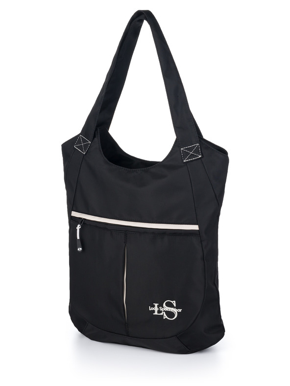 Loap Belo-črna ženska torba LOAP Binny