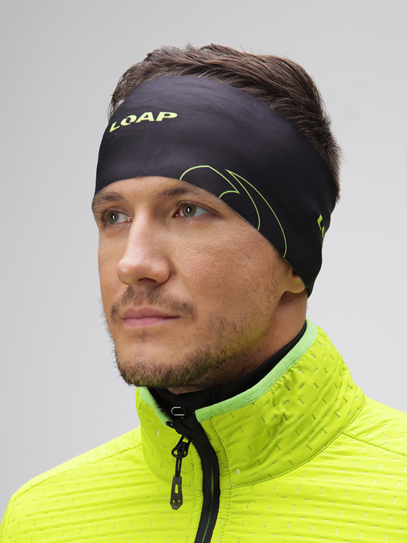 Loap Zeleno-črna športna zimska naglavna ruta LOAP Zal