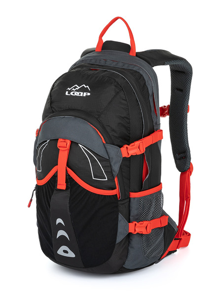 Loap Rdeče-črni kolesarski nahrbtnik 15 l LOAP Topgate