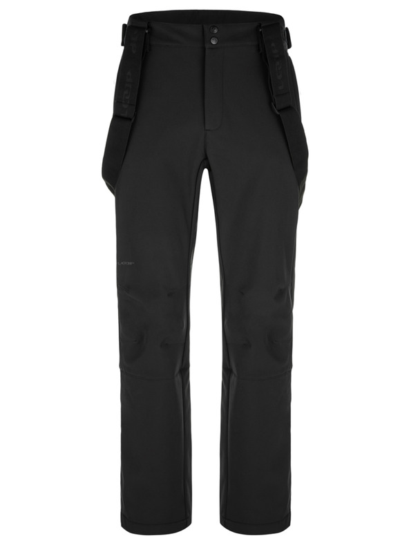 Loap Črne moške smučarske softshell hlače LOAP Lupnar