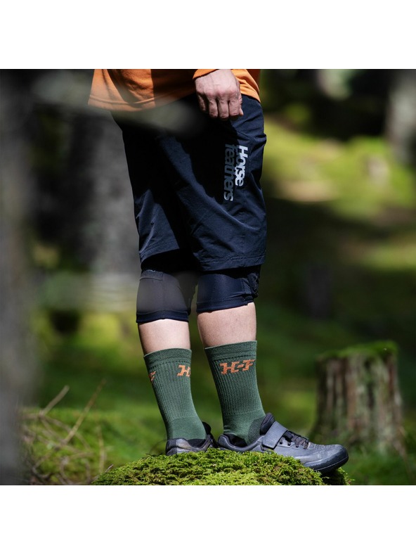 Horsefeathers Kolesarske hlače Stoker - črne HORSEFEATHERS