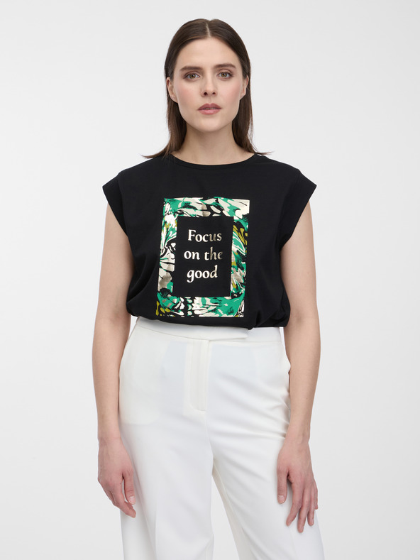 Orsay Črna ženska majica ORSAY