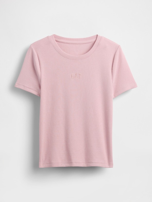 GAP Rebrasta crop majica z logom GAP