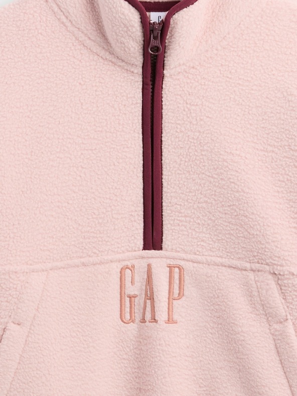 GAP Otroška sherpa jopica Arctic Fleece GAP