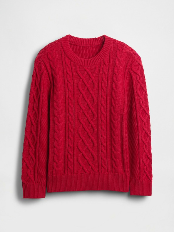 GAP Otroški pleteni pulover GAP