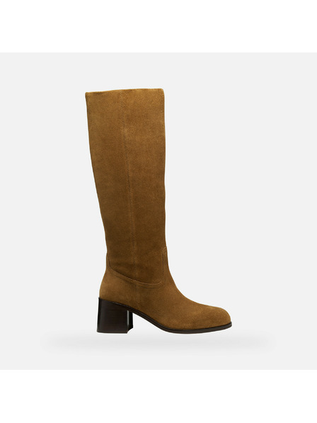 Geox Rjavi ženski škornji Geox Alnoire