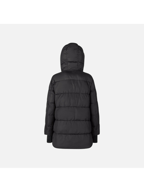 Geox Črna ženska perjena jakna Geox Spherica