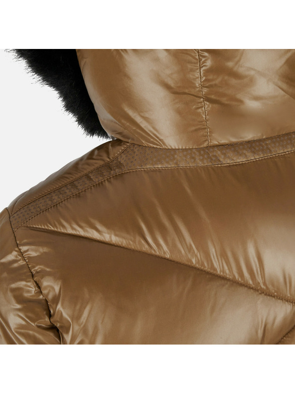 Geox Rjava ženska parka Geox Backsie