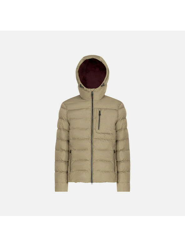 Geox Bež moška perjena jakna Geox Snake