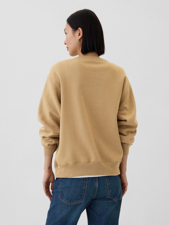 GAP Oversize pulover z logotipom GAP