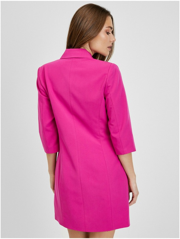 Orsay Temno rožnata ženska obleka ORSAY