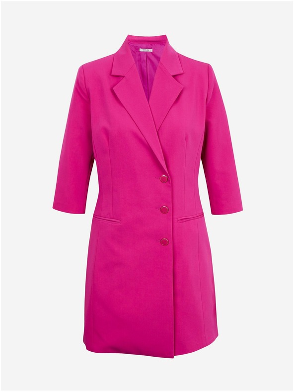 Orsay Temno rožnata ženska obleka ORSAY