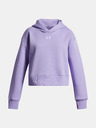 Under Armour Dekliški pulover  Under Armour UA Rival Fleece Hoodie-PPL