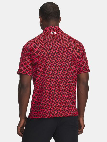 Under Armour Moška majica Under Armour UA T2G Printed Polo-RED