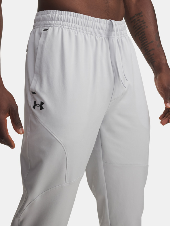 Under Armour Moške športne hlače Under Armour UA Unstoppable Tapered Pants-GRY