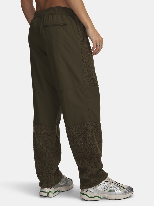Under Armour Moške športne hlače Under Armour UA High Pile Fleece Pants-GRN