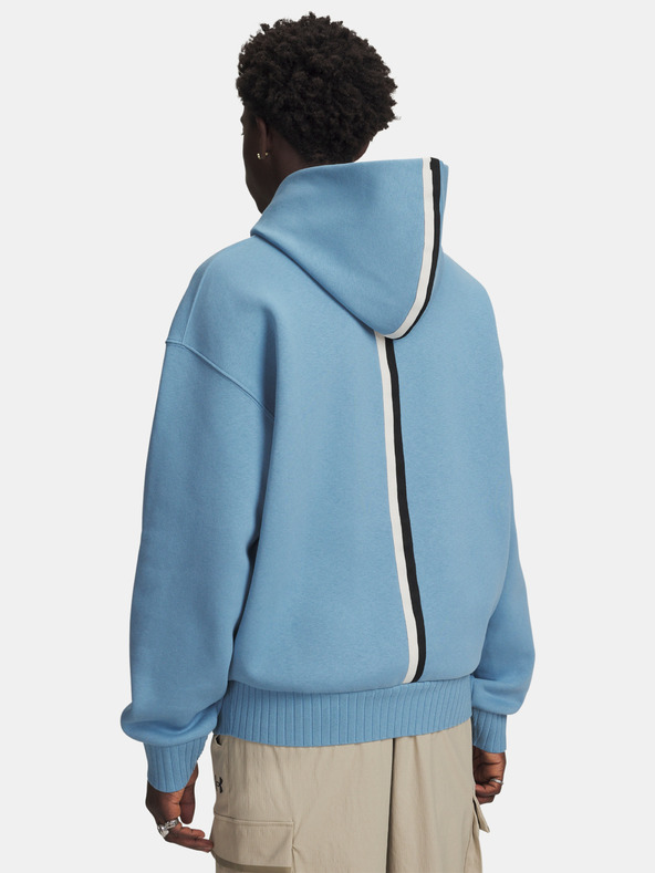 Under Armour Moški pulover  Under Armour UA Icon Heavy Rib Hdy-BLU