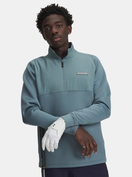 Under Armour Moški pulover  Under Armour UA Drive Pro Hybrid HZ-BLU