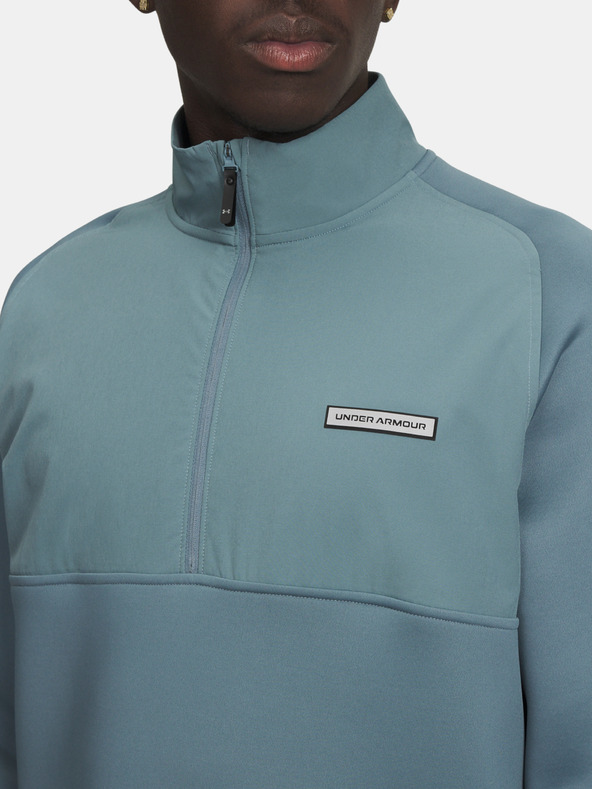 Under Armour Moški pulover  Under Armour UA Drive Pro Hybrid HZ-BLU