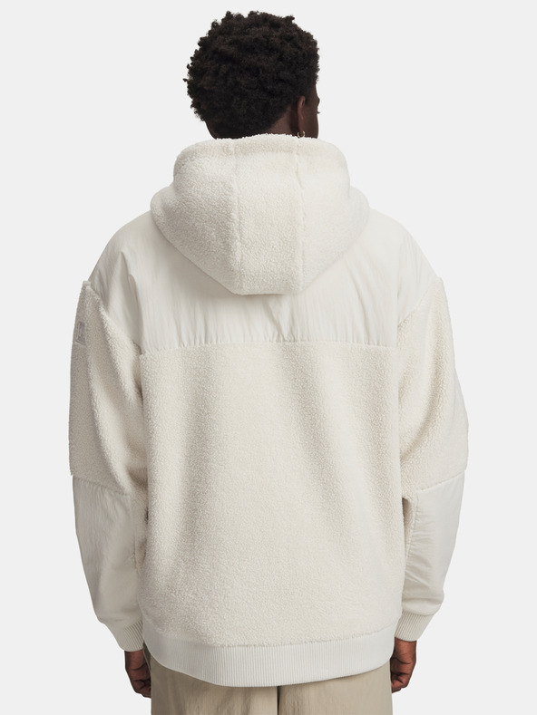 Under Armour Moški pulover  Under Armour UA High Pile Fleece FZ-WHT