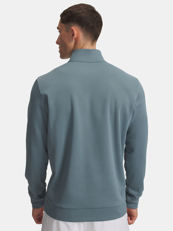 Under Armour Moški pulover  Under Armour UA Armour Fleece 1/4 Zip-BLU