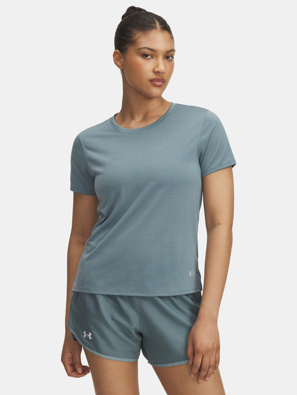 Under Armour Ženska majica Under Armour UA Launch Shortsleeve-BLU