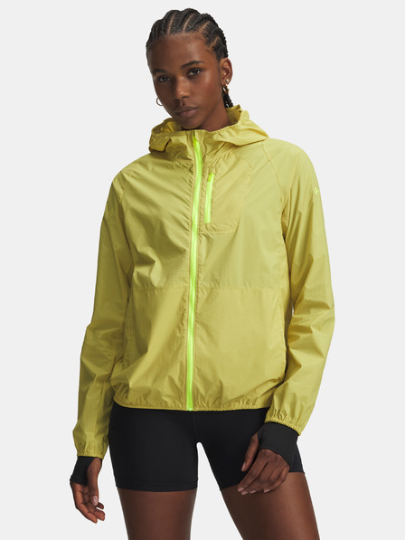 Under Armour Ženska jakna  Under Armour LAUNCH LIGHTWEIGHT JKT-YLW