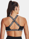 Under Armour Ženski nedrček  Under Armour UA Crossback Strappy Low-BLK