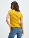 Orsay Rumena ženska majica s stoječim ovratnikom ORSAY