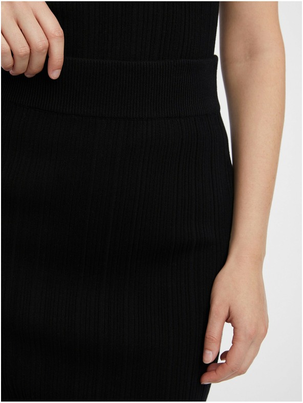 Orsay Črno žensko puloversko krilo ORSAY