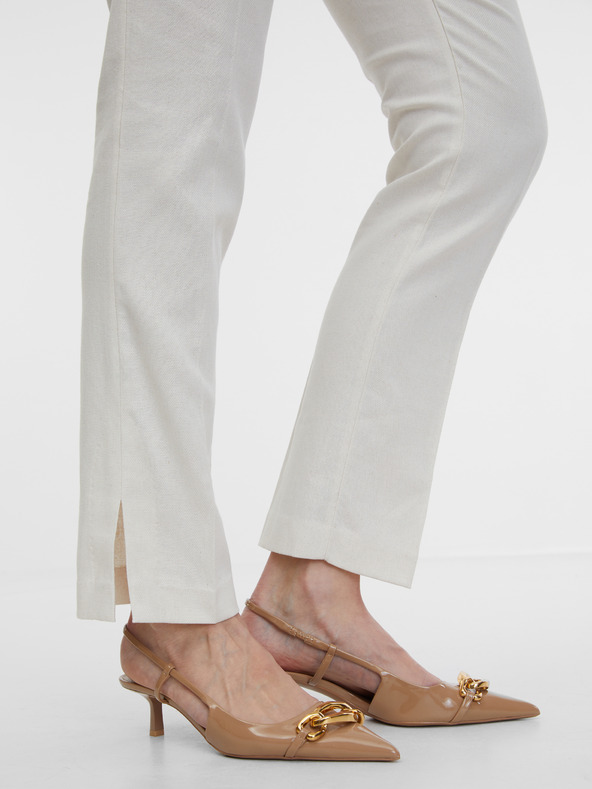 Orsay Bež ženske hlače ORSAY