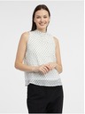 Orsay Bela ženska pikčasta bluza ORSAY
