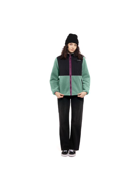 Horsefeathers Ženska flis jopa Gema - iceberg green