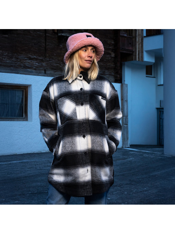 Horsefeathers Plašč Intan - black