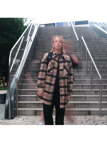 Horsefeathers Plašč Intan - brown